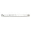 LogiLink painel de patch panel Keystone 19 polegadas, 24 portas, blindado, cinzento claro (RAL7035), 1U, para até 24 módulos Keystone, 1 unid. (NK4073)