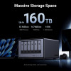Ugreen NASync DXP6800 Pro sistema NAS 6 baías, Intel Core i5-1235U, 8GB DDR5, 2x10GbE + 2x2.5GbE, 2xM.2 NVMe, 2xUSB3.2 Gen2, HDMI, PCIe 4.0 25899