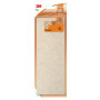 3M Scotch feltros deslizantes, extra macios, 80 x 215 mm, bege, autoadesivos, cortáveis, para interiores, 1 unid. (SP84A27)