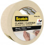 3M Classic 2000 fita de mascarar para pintura, bege, 48 mm x 50 m, certificada PEFC (CLASSIC-4850 PEFC)
