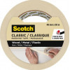 3M Classic 2000 fita de mascarar para pintura, bege, 48 mm x 50 m, certificada PEFC (CLASSIC-4850 PEFC)