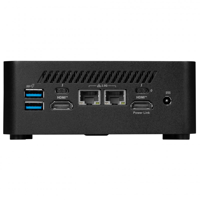 MSI Cubi NUC 1M-021DE Mini PC Barebone - Intel Core 5 120U, 8GB RAM, 512GB SSD, Windows 11 Pro, preto 00B0B111-021