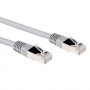 Cabo de rede ACT cinzento 1m LSZH U/UTP CAT5e com fichas RJ45 IB2001