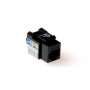 Keystone Jack ACT CAT5E UTP Punch Down preto (TD5014)
