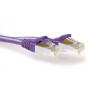 ACT 10m cabo de rede Cat6a S/FTP LSZH Snagless roxo FB8710