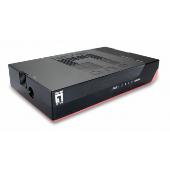 LevelOne GSW-0507 Switch Gigabit Ethernet 5 portas - Desktop 0530147