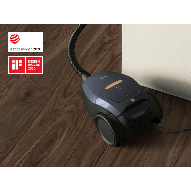 Aspirador com saco AEG VX82-1-2MG Granite Grey 600W