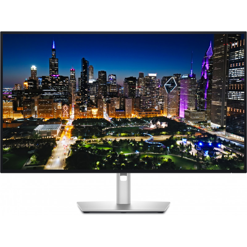 Dell UltraSharp U3225QE Monitor 31,5 polegadas 4K UHD IPS Black com Thunderbolt 4, 120Hz, hub USB, Prateado/Preto 210-BQHS
