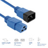 ACT cabo de alimentação C20 para C21 IEC 60320 azul 1,5 m (AK5366)