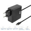 ACT carregador USB-C para portátil 100W com perfis Power Delivery, 2 m (AC2015)