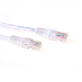 Cabo de rede ACT branco 15m U/UTP CAT5e com fichas RJ45 IB5415