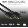 Cabo HDMI ACT AK3947 6,1m 4K 60Hz HDR ARC 18Gbps preto