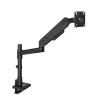 ACT Braço para monitor 45 polegadas Office Solid Pro montagem em haste com mola a gás 1 monitor (AC8329)