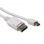 ACT AK3966 Cabo Mini DisplayPort para DisplayPort 3m branco