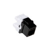 ACT CAT5e UTP Keystone Jack RJ45 Punch Down preto TD5012