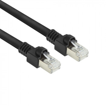 ACT FB8505 5m Cabo de rede S/FTP Cat.7 PUR flexível, snagless RJ45, preto