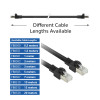 ACT FB8505 5m Cabo de rede S/FTP Cat.7 PUR flexível, snagless RJ45, preto