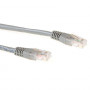 ACT Cinzento 3m Cabo de rede LSZH U/UTP CAT6 com fichas RJ45 IB9003