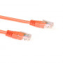 Cabo de rede patch CAT6 U/UTP ACT IB1515, RJ45, laranja, 15 m