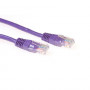 ACT Cabo de rede U/UTP CAT6 roxo de 5 m com fichas RJ45 IB1705
