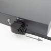 ACT Cabo de alimentação ficha Schuko CEE 7/7 angular para conector fêmea IEC C15 angular direito 1 m preto AK5349