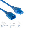 ACT Cabo de alimentação C14 - C15 azul 2,5 m (AK5393)