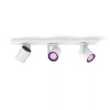 Signify Philips Hue White & Color Ambiance Argenta Candeeiro de teto 3-Spot Branco
