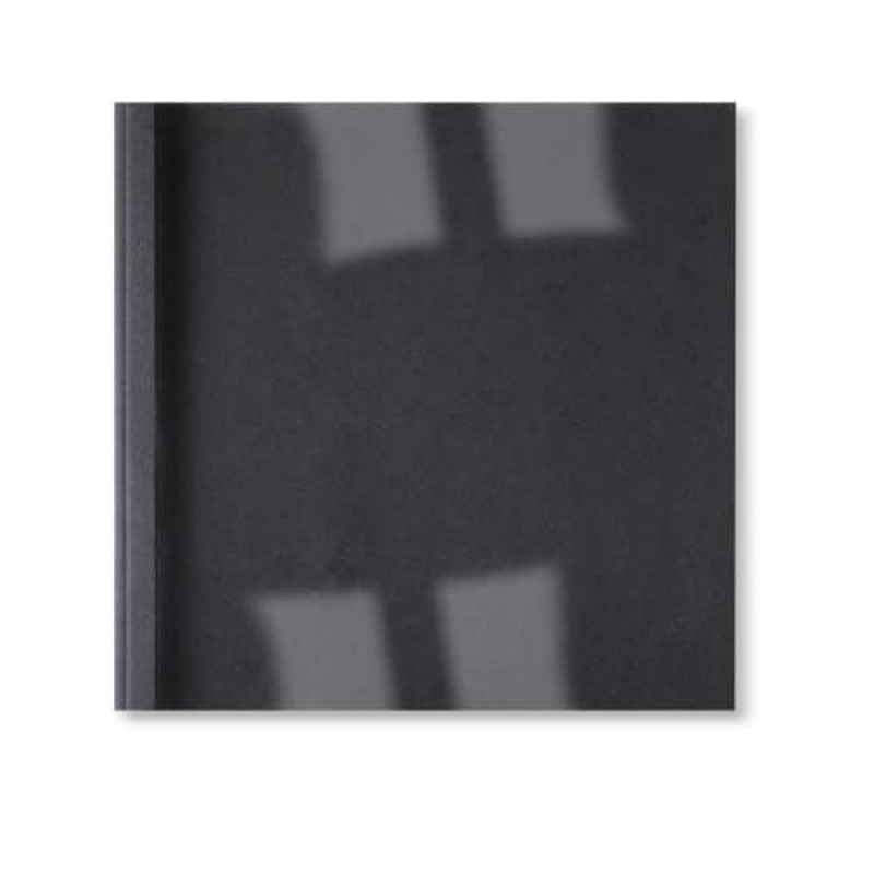 GBC LeatherGrain Capa de encadernação térmica A4 1,5 mm 15 folhas Preto pack de 100 para ThermaBind T200/T400 IB451607