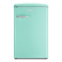 Frigorífico retro Medion MD37790 turquesa, 90L de volume total, classe de eficiência energética E