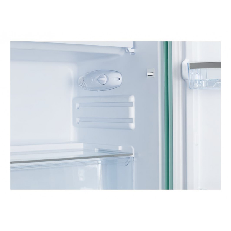 Frigorífico retro Medion MD37790 turquesa, 90L de volume total, classe de eficiência energética E