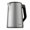 Chaleira elétrica de parede dupla MEDION Life MD12105 1,5 L 2200 W prateada com controlador Strix
