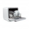 Máquina de lavar louça compacta independente MEDION DWT20 (MD37763), 6 conjuntos de louça, 42 cm de largura, classe energética D, branca