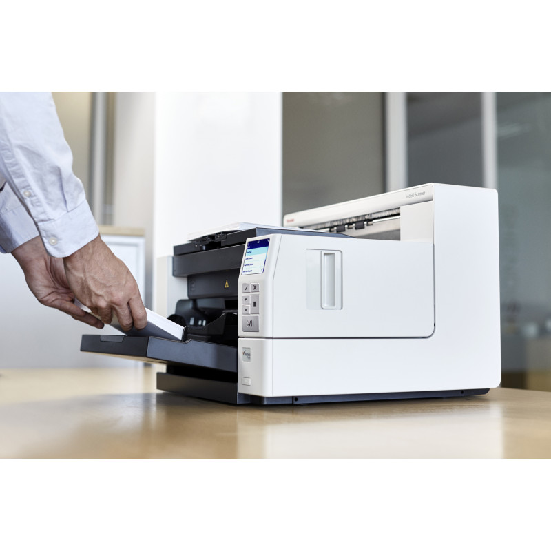 Digitalizador de documentos de produção Kodak i4850 - 600 dpi, duplex, 150 ppm, ADF de 500 folhas, USB 3.0 1738764