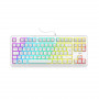 Teclado gaming uRage Exodus 220 TKL, com fios, branco
