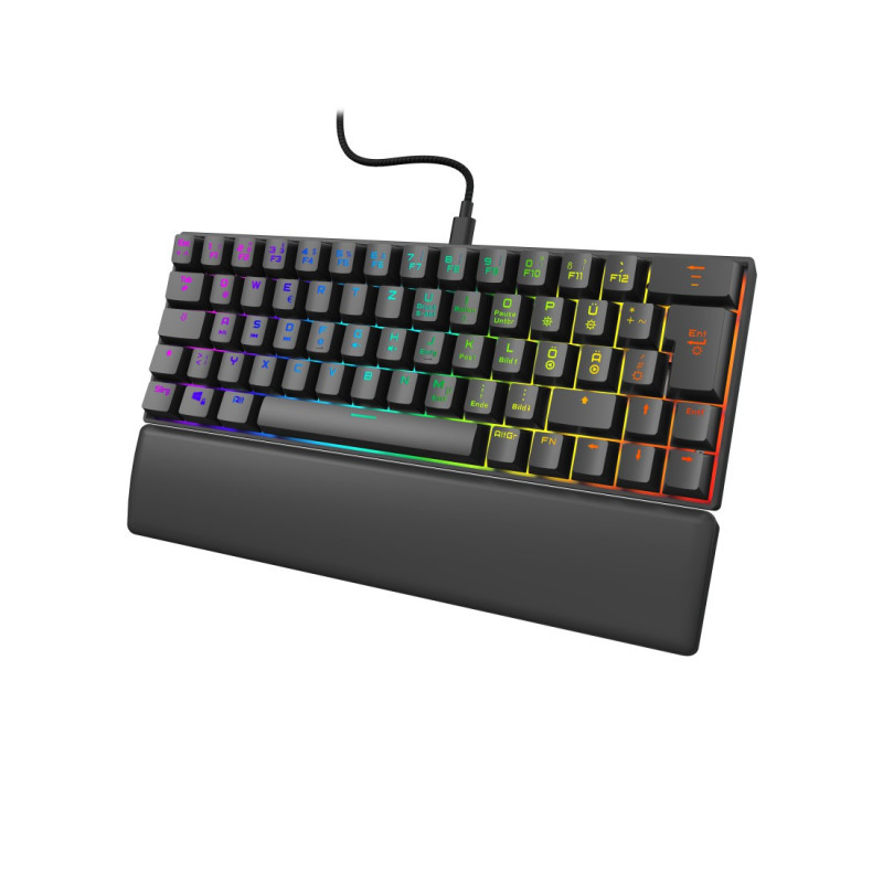 Teclado gaming uRage Exodus 76, com fios, preto