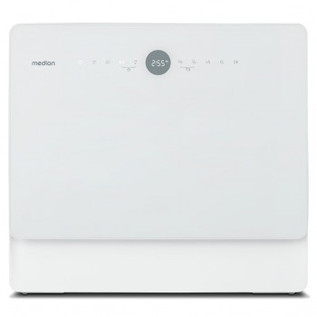 Máquina de lavar loiça independente Medion DWT50 (MD 37775), 50 cm de largura, 9 conjuntos de louça, classe energética F, branco