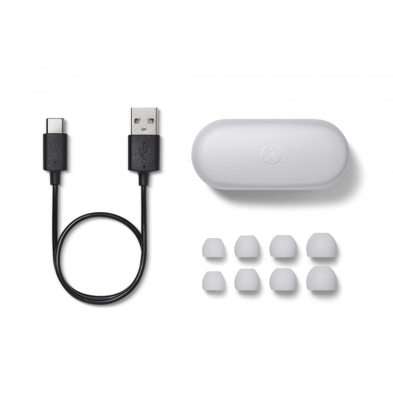 Yamaha TW-E3C auriculares True Wireless In-Ear, aptX Adaptive, cinzento