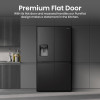 Frigorífico side-by-side Hisense RQ760N4SBFE (estilo americano) 178,5 cm de altura EEK E