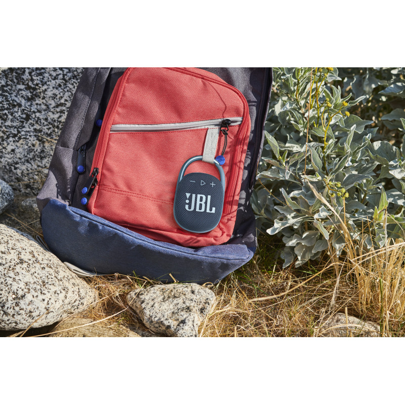 Altifalante Bluetooth portátil JBL Clip 4 rosa à prova de água IP67