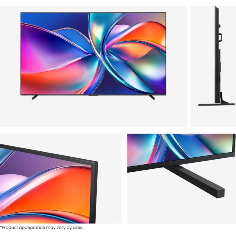 Televisor Hisense 98E7Q 98 polegadas 4K QLED Smart TV (Dolby Vision IQ, HDR10+, VIDAA U, Dolby Atmos, 3x HDMI, 2x USB, Wi-Fi, Bluetooth, DVB-T2/C/S2)
