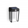 Philips Outdoor Solar Shroud Candeeiro de parede 2,3W com sensor de luz do dia e movimento