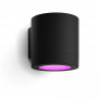 Philips Hue WACA Aplique de parede redondo preto