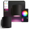 Philips Hue WACA Aplique de parede redondo preto