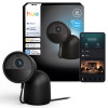 Philips Hue Secure Câmara com fios com base, resolução de vídeo 2K, preto