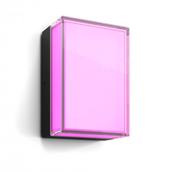 Philips Hue WACA Scenova aplique de parede retangular preto