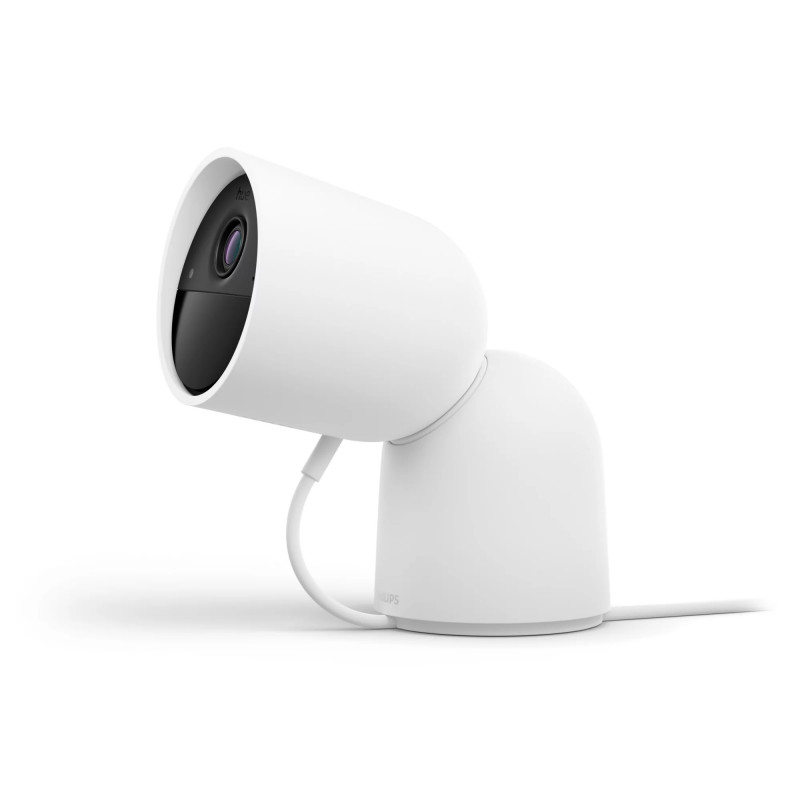 Philips Hue Secure Câmara com fios com base branco