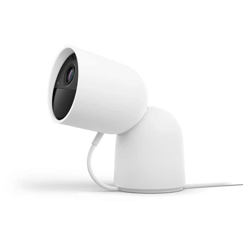 Philips Hue Secure Câmara com fios com base resolução de vídeo 2K branco