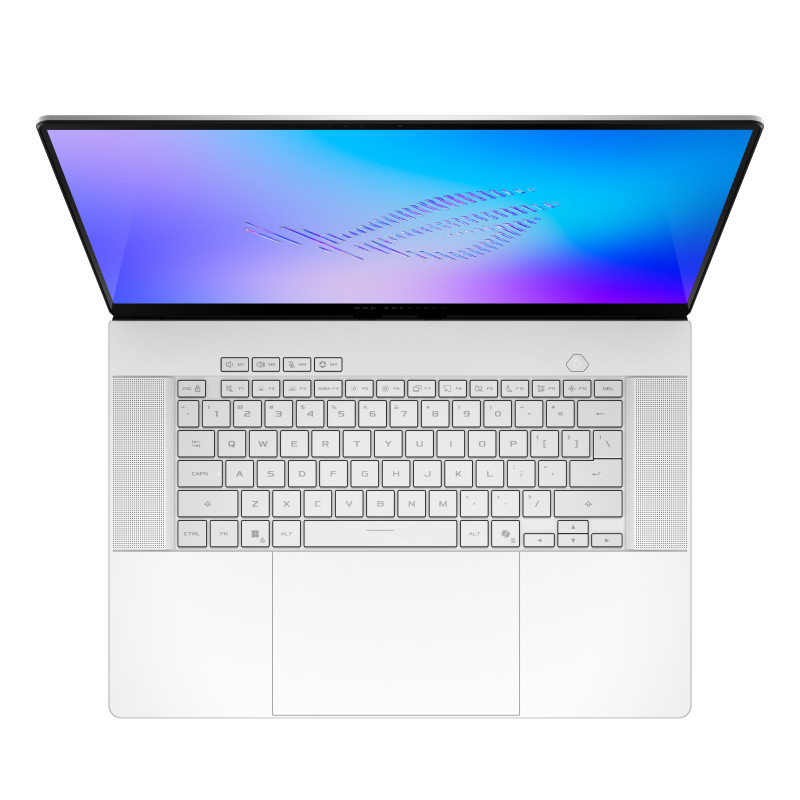 ASUS ROG Zephyrus G16 GU606AW-TB010W Copilot+ PC portátil gaming, 16 polegadas WQXGA OLED 240Hz, Intel Core Ultra 9 386H, 32GB LPDDR5x, 1TB SSD, GeForce RTX 5080 16GB, Windows 11 Home, teclado QWERTZ alemão