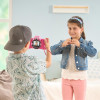 VTech Kidizoom Duo FX rosa câmara digital com lente dupla, 5MP, LCD colorido 2,4 polegadas, jogos, slot microSD, USB, 4x AA 80-519954
