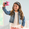 VTech Kidizoom Duo FX rosa câmara digital com lente dupla, 5MP, LCD colorido 2,4 polegadas, jogos, slot microSD, USB, 4x AA 80-519954